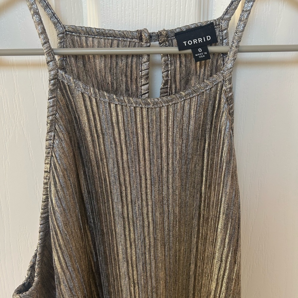 Torrid Shimmering Striped Camisole 💫